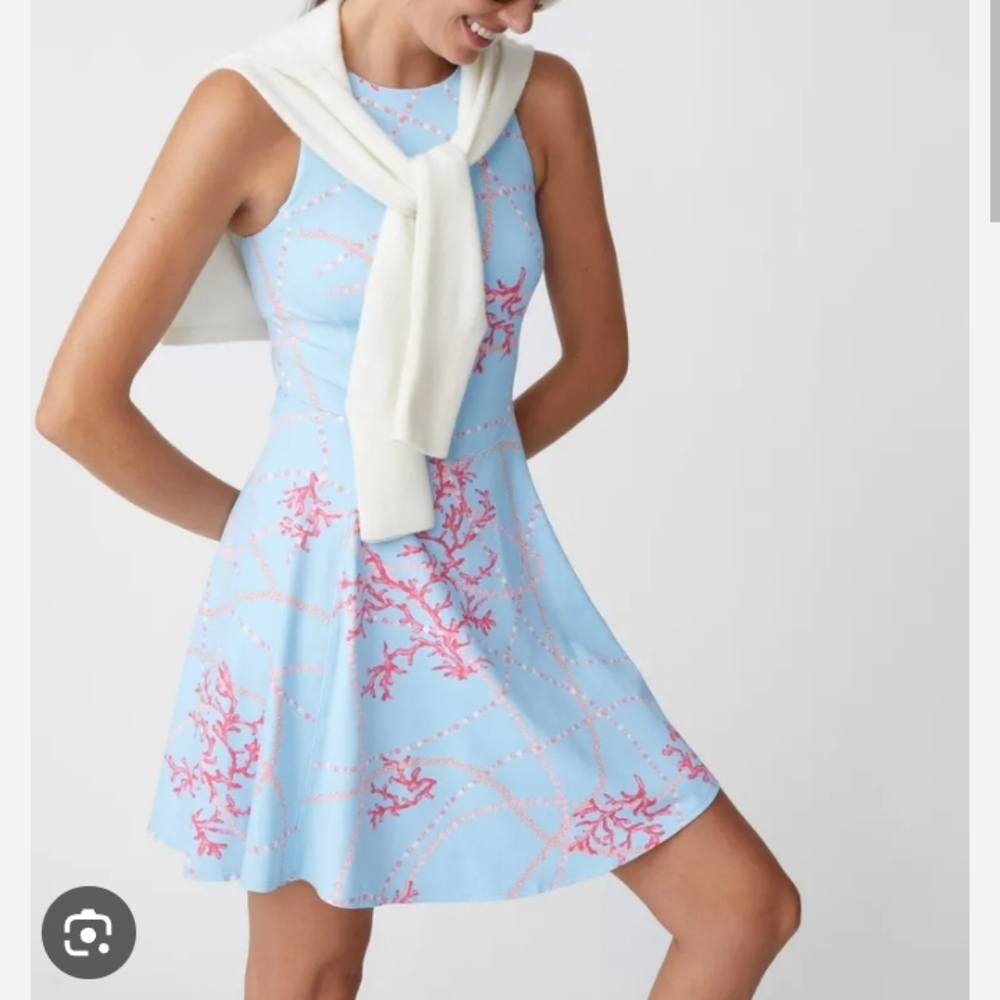 J McLaughlin Turnberry Coral Dress Golf Tennis